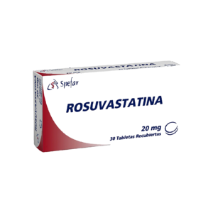 ROSUVASTATINA 20MG 30 TABLETAS